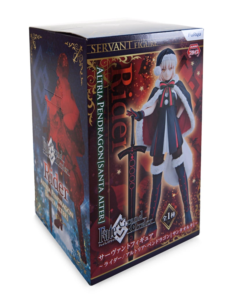 Furyu Fate/Grand Order Rider Altria Pendragon Santa Alter Servant Action Figure, 7" - Image 4